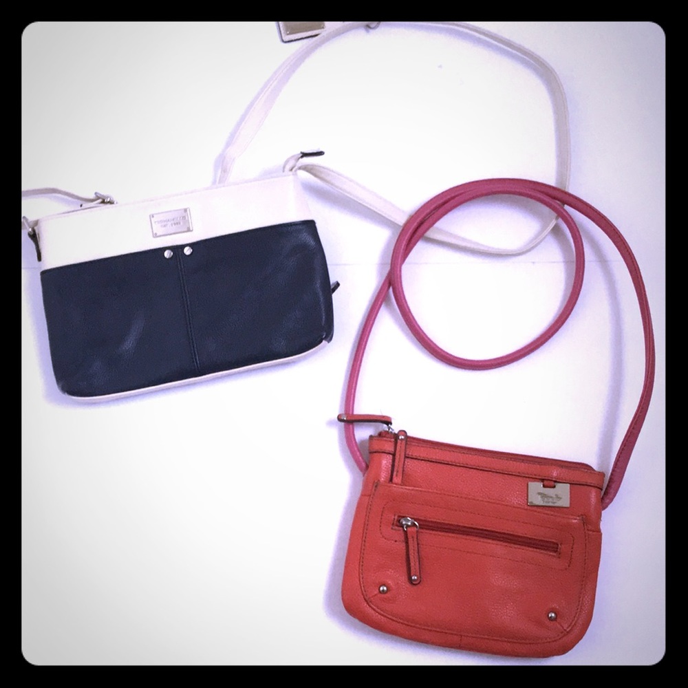 Lot Tignanello Cross Body Bags Leather